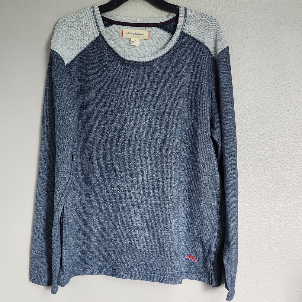 Tommy Bahama Sweatshirt Lounge Sleepwear Pullover Shirt/ Size L